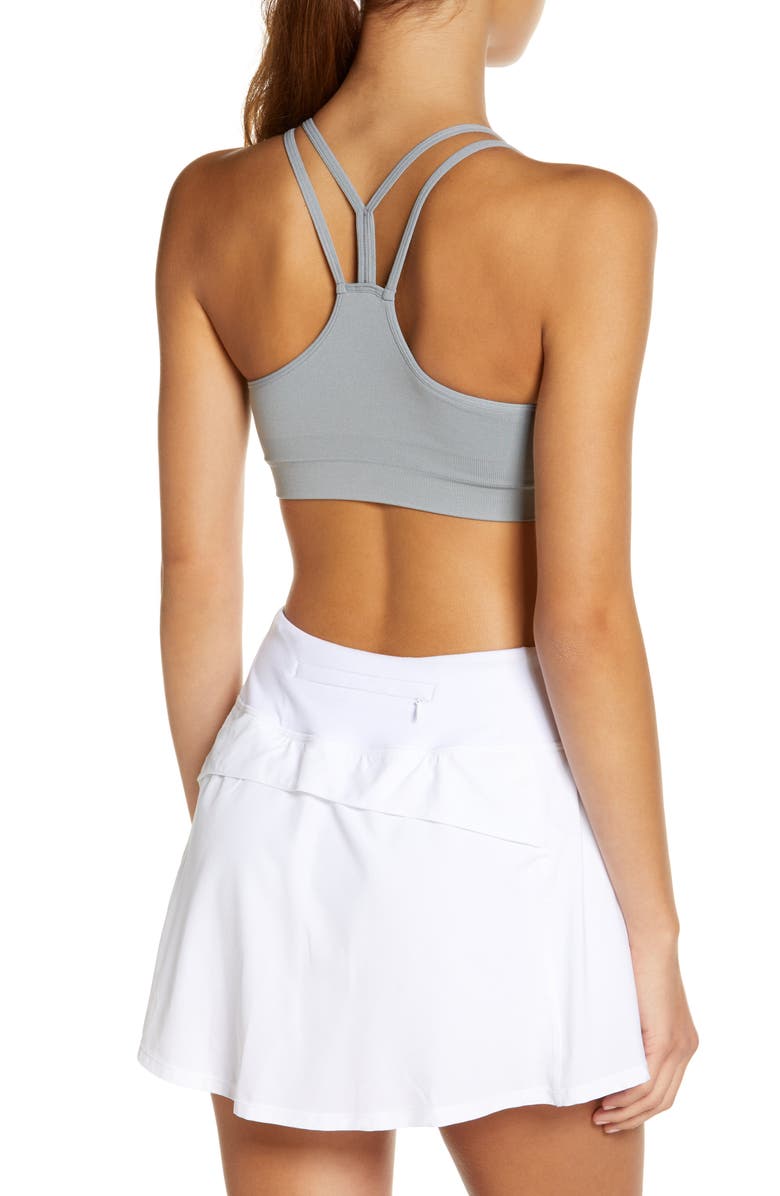 Zella Seamless Strappy Sports Bra, Alternate, color,