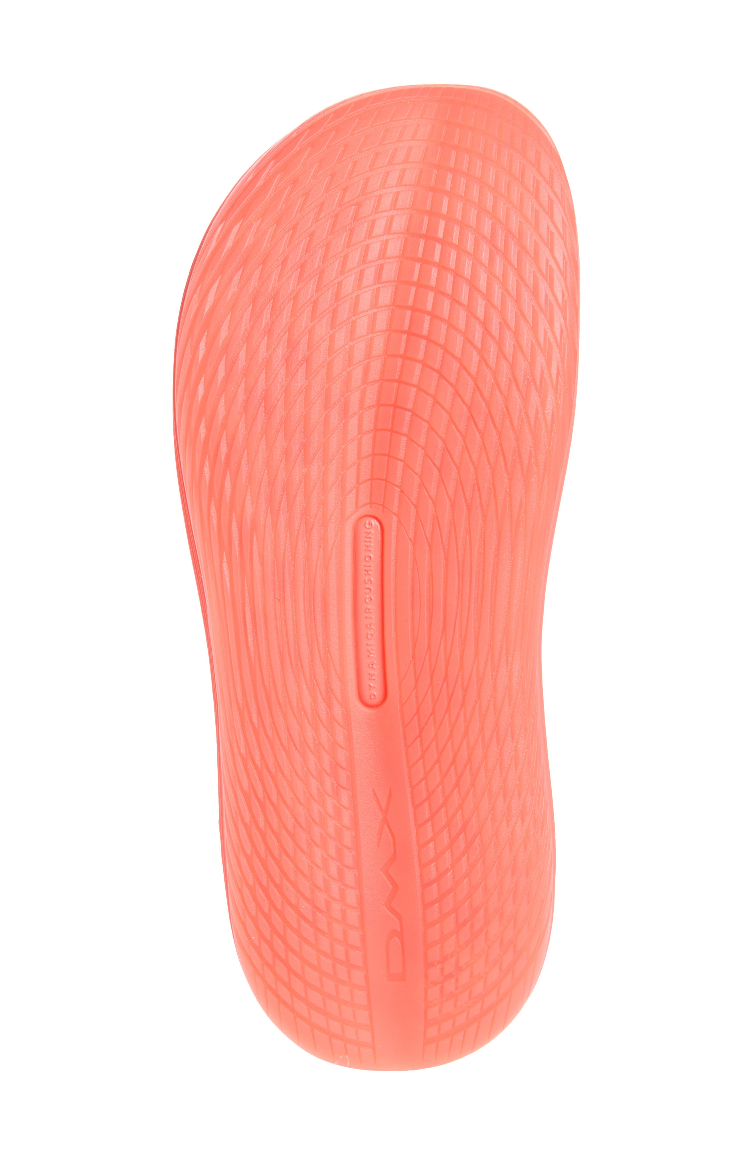 DMX Recovery Slide Sandal, Alternate, color, SUNSET CORAL