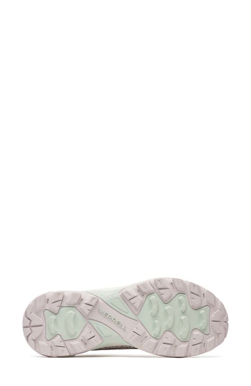 Merrell Moab Speed 2 Mesh-panelled Sneakers In Greige