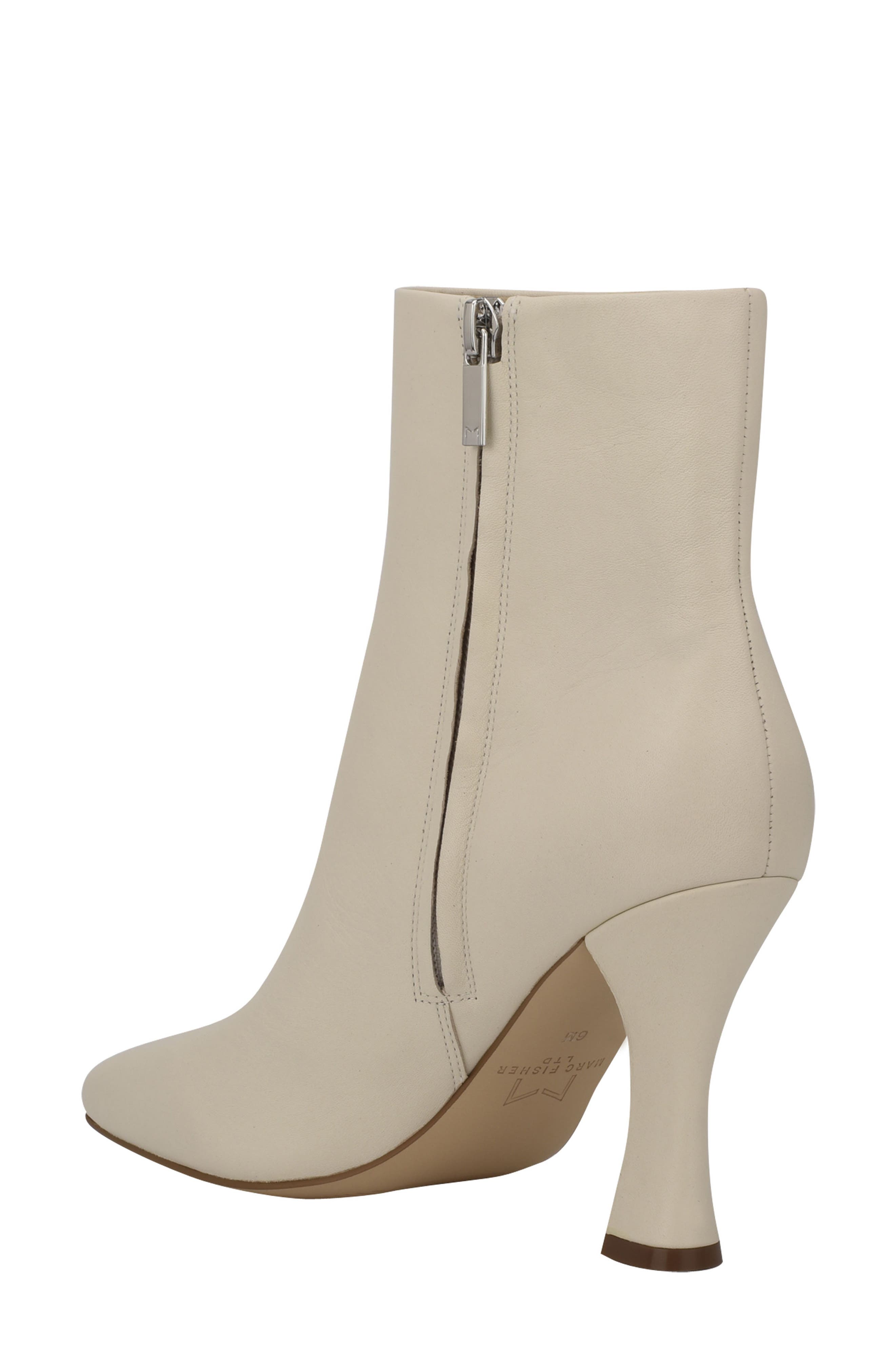 Cello Bootie, Alternate, color, IVORY LEATHER