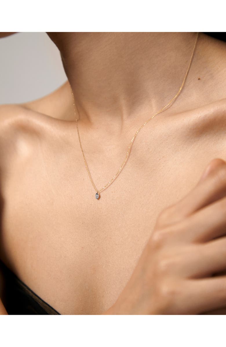 Monica Vinader Marquise Diamond Chain Necklace, Alternate, color,