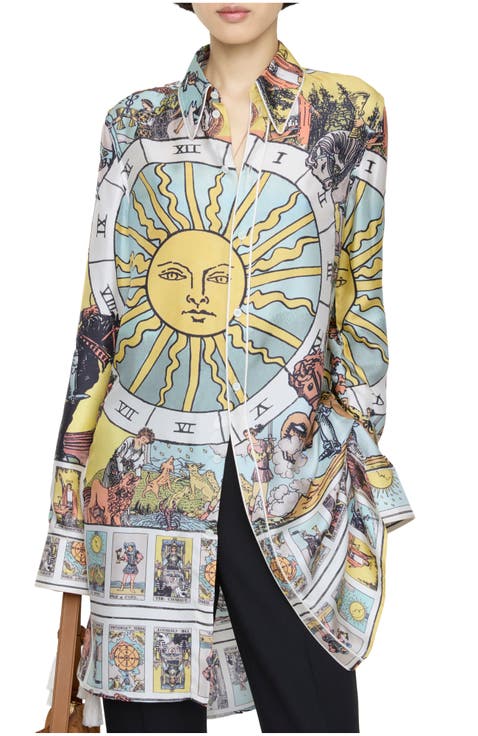 Tarot Silk Shirt