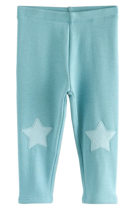 Kids' Cozy Star Knee Patch Leggings (Little Kid)