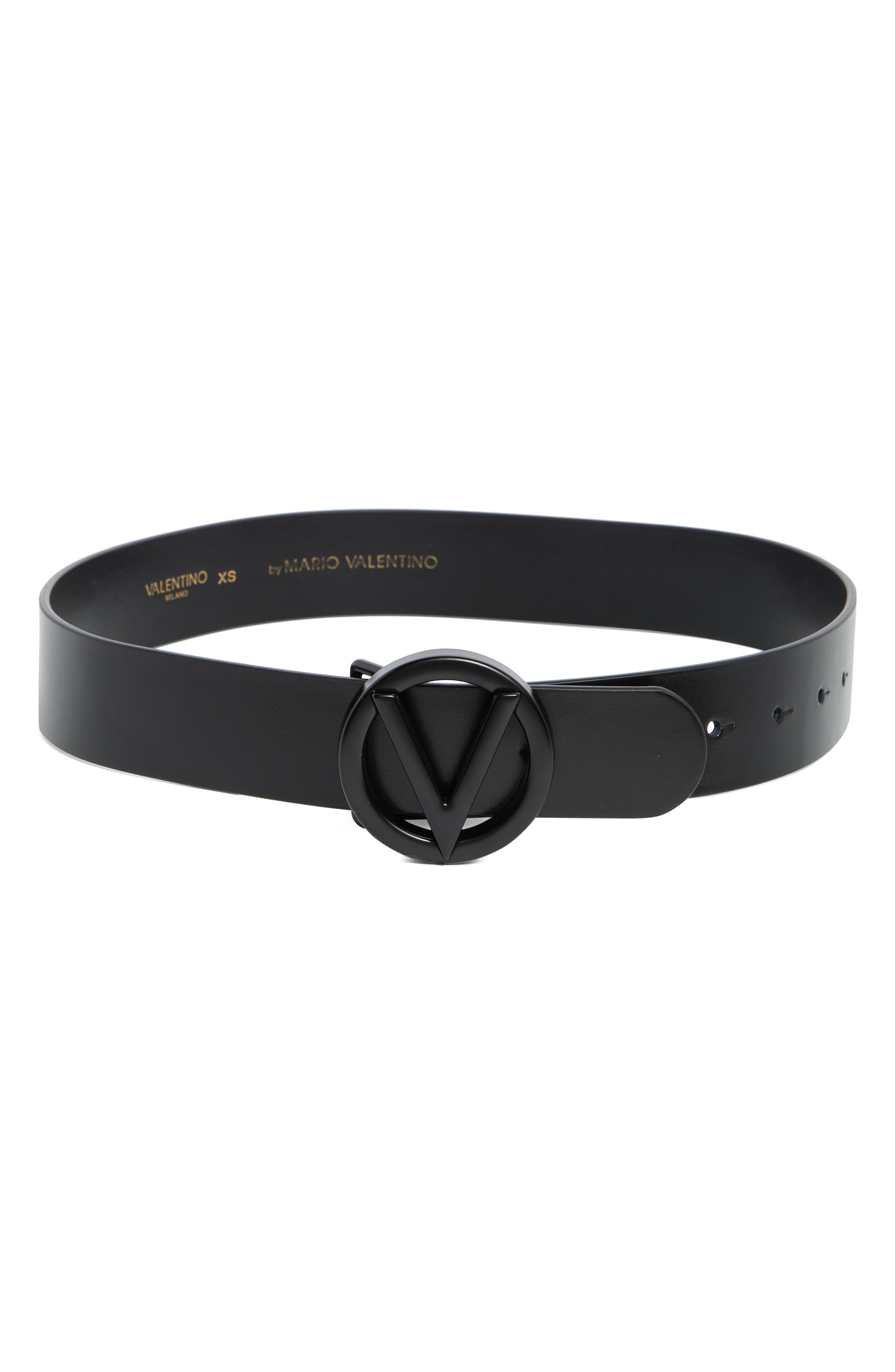 VALENTINO BY MARIO VALENTINO Giusy Tonal Logo Buckle Beltnal Logo Buckle Belt