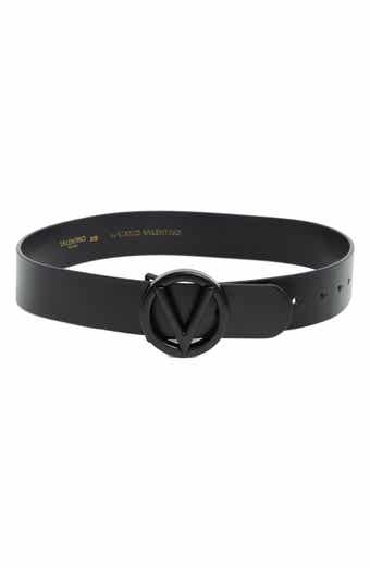 VALENTINO BY MARIO VALENTINO Giusy Tonal Logo Buckle Beltnal Logo Buckle Belt