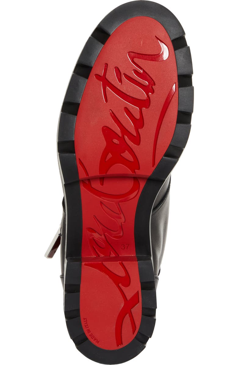 Christian Louboutin En Hiver Lug Sole Bootie, Alternate, color, Black