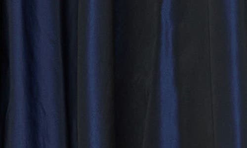 Lafayette 148 Taffeta Tie Wrap Dress In Blue