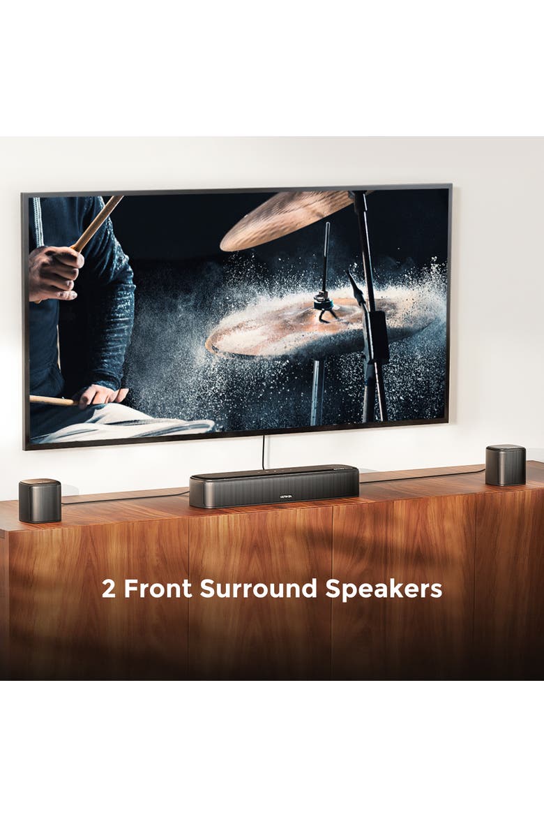 aura a60 7.1ch sound bar with dolby atmos, Alternate, color, Black