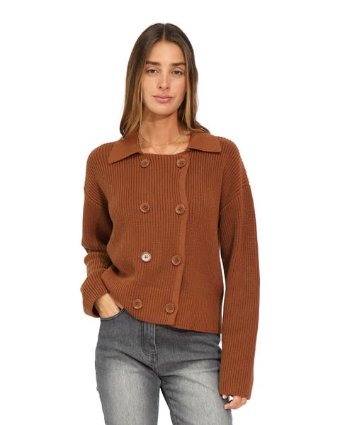 Make It With You Buttoned Cardi Jacket