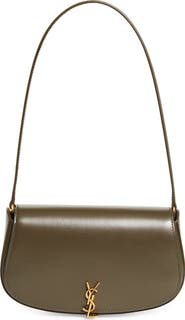 Saint Laurent Mini Cassandre Flap Leather Shoulder Bag