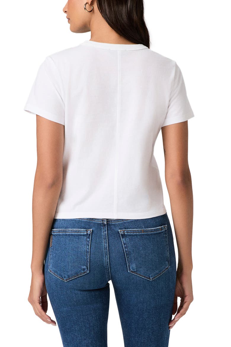 Rhodes Crewneck Cotton T-Shirt, Alternate, color, WHITE