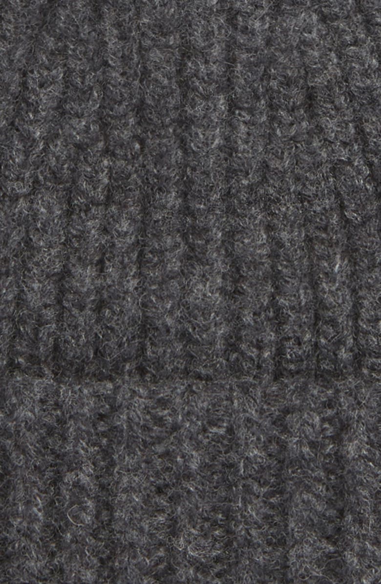 Acne Studios Pansy Rib Knit Beanie, Alternate, color, 