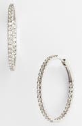 Bony Levy Inside Out Diamond Hoop Earrings (Nordstrom Exclusive)