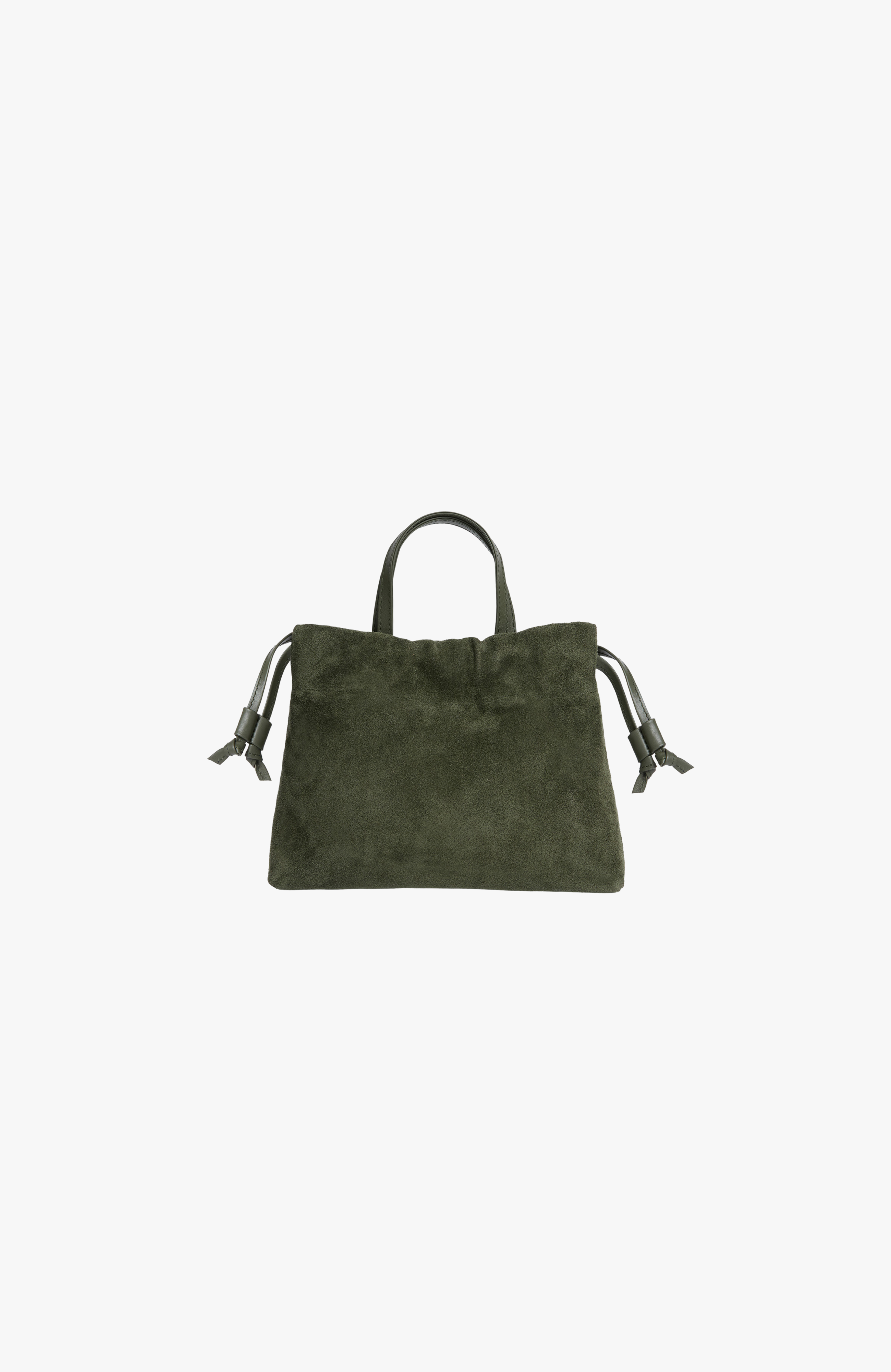 Mini Asisi Convertible Suede Crossbody, Main, color, Olive Suede