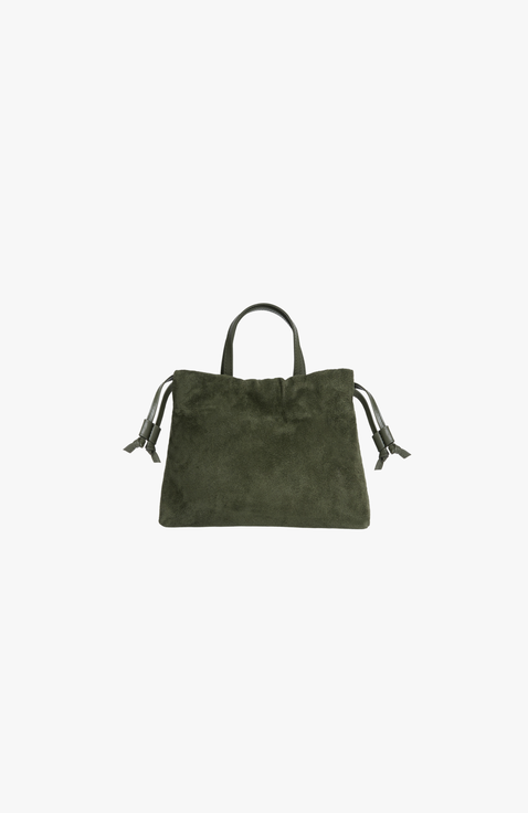 Mini Asisi Convertible Suede Crossbody