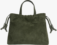 LEMIZ Mini Asisi Convertible Suede Crossbody
