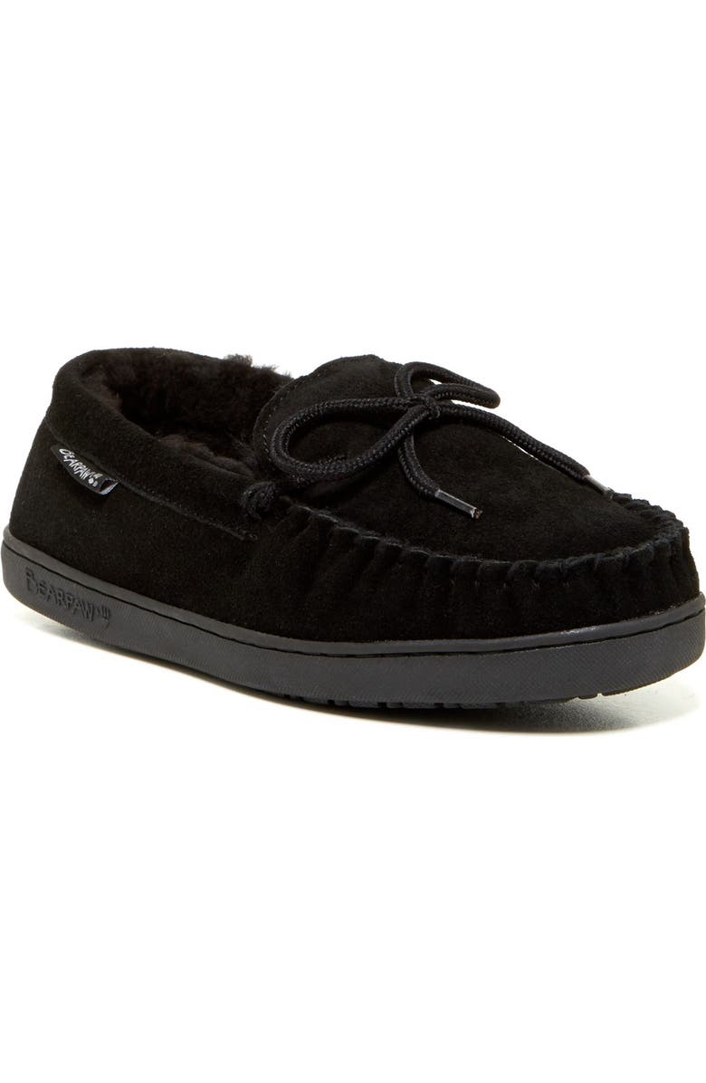 BEARPAW Moc II Slipper, Main, color, Black