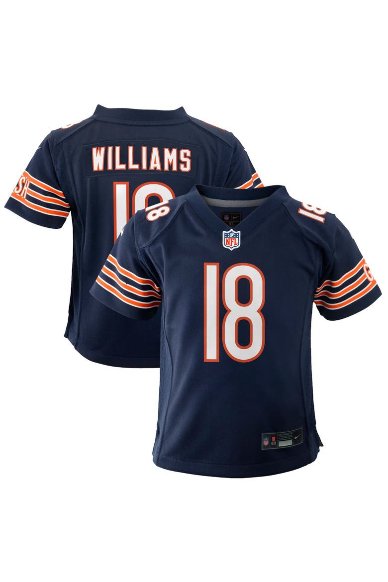 Youth Nike Caleb Williams Navy Chicago Bears  Player Game Jersey, Main, color, Navy