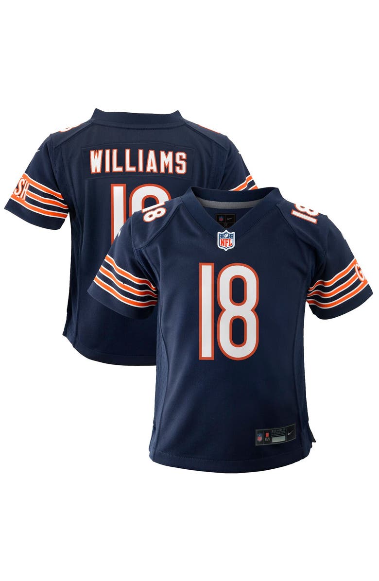 Nike Youth Nike Caleb Williams Navy Chicago Bears  Player Game Jersey, Main, color, Navy