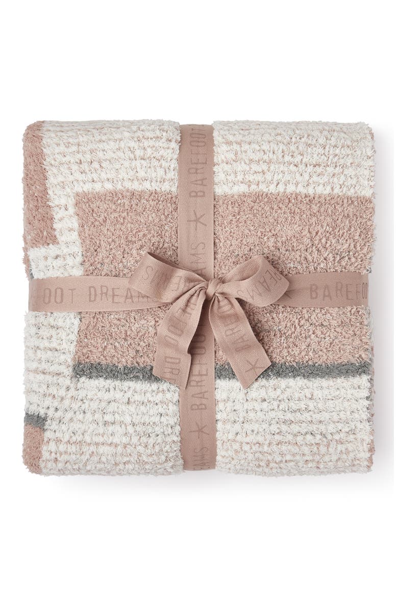 CozyChic© Playa Checkered Throw Blanket, Alternate, color, CREAM MULTI