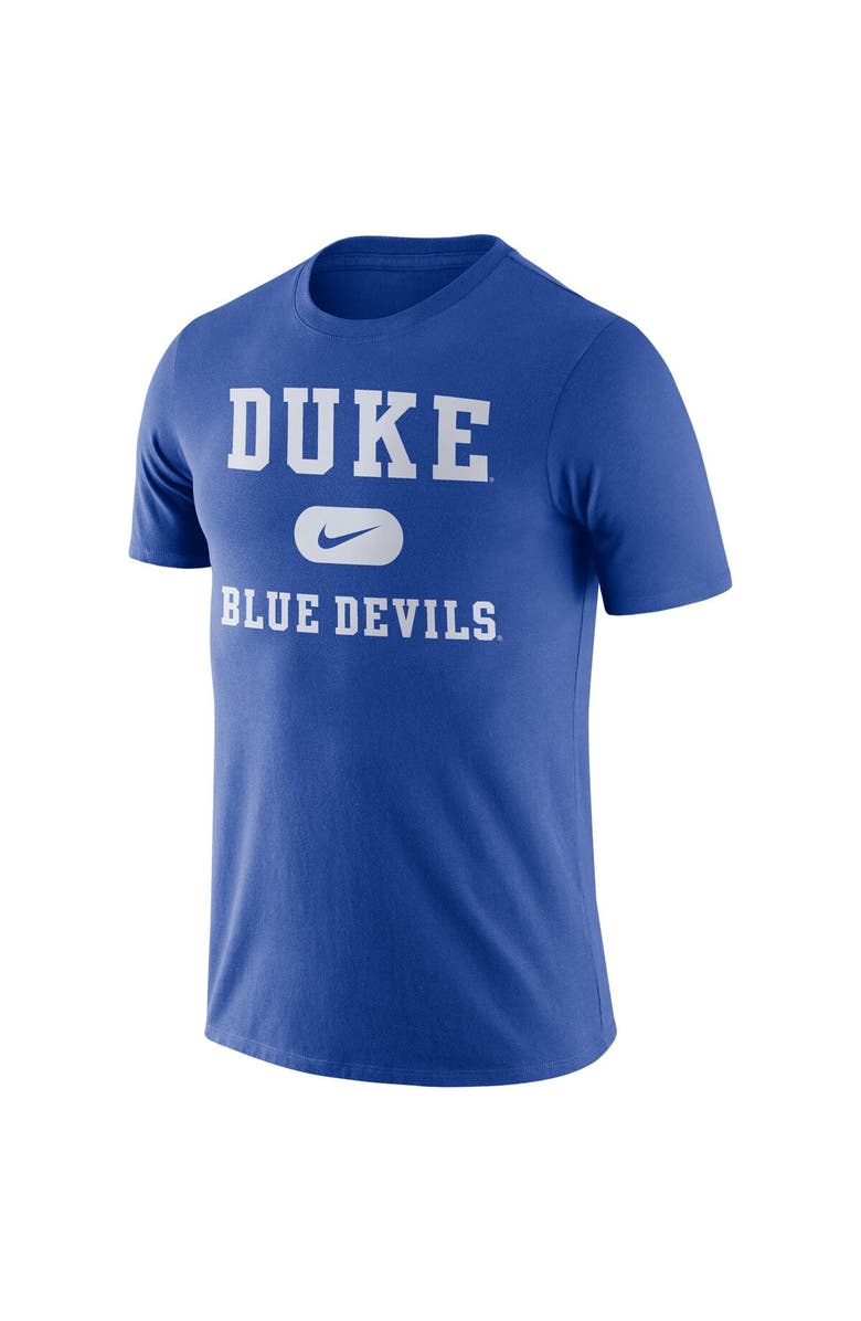 Nike Men's Nike Royal Duke Blue Devils Team Arch T-Shirt, Alternate, color, 