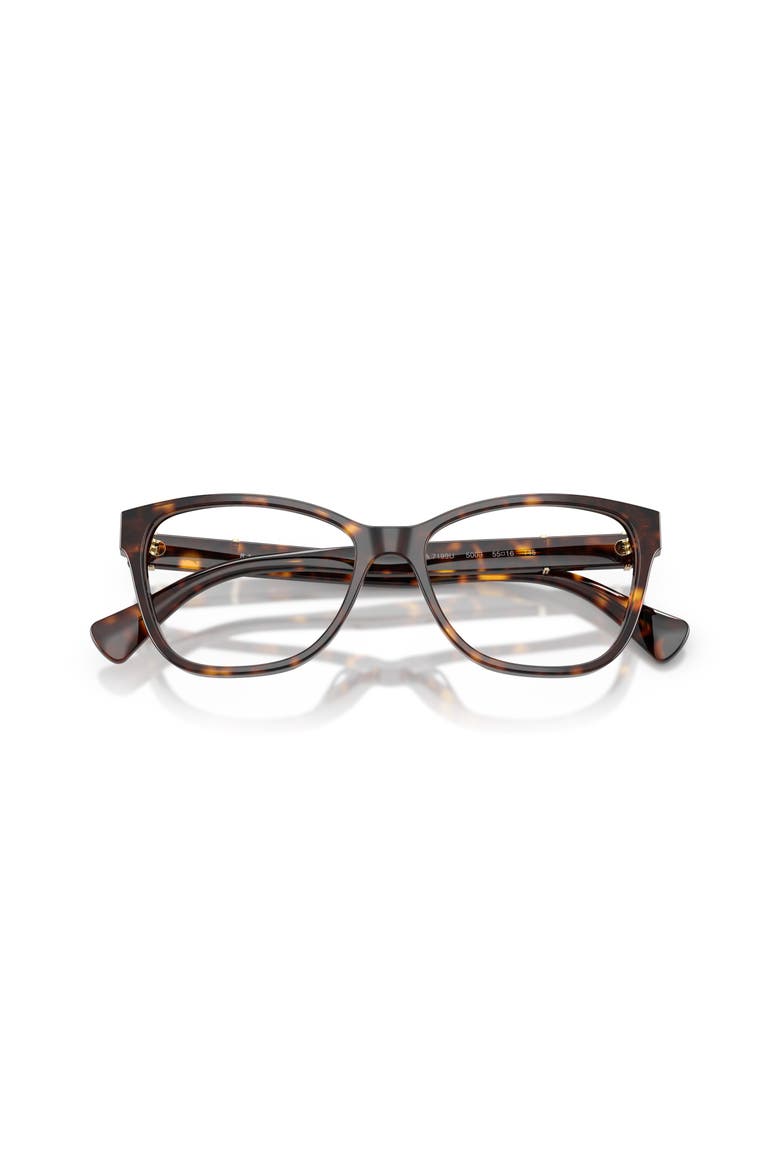 53mm Butterfly optical glasses, Alternate, color, Brown
