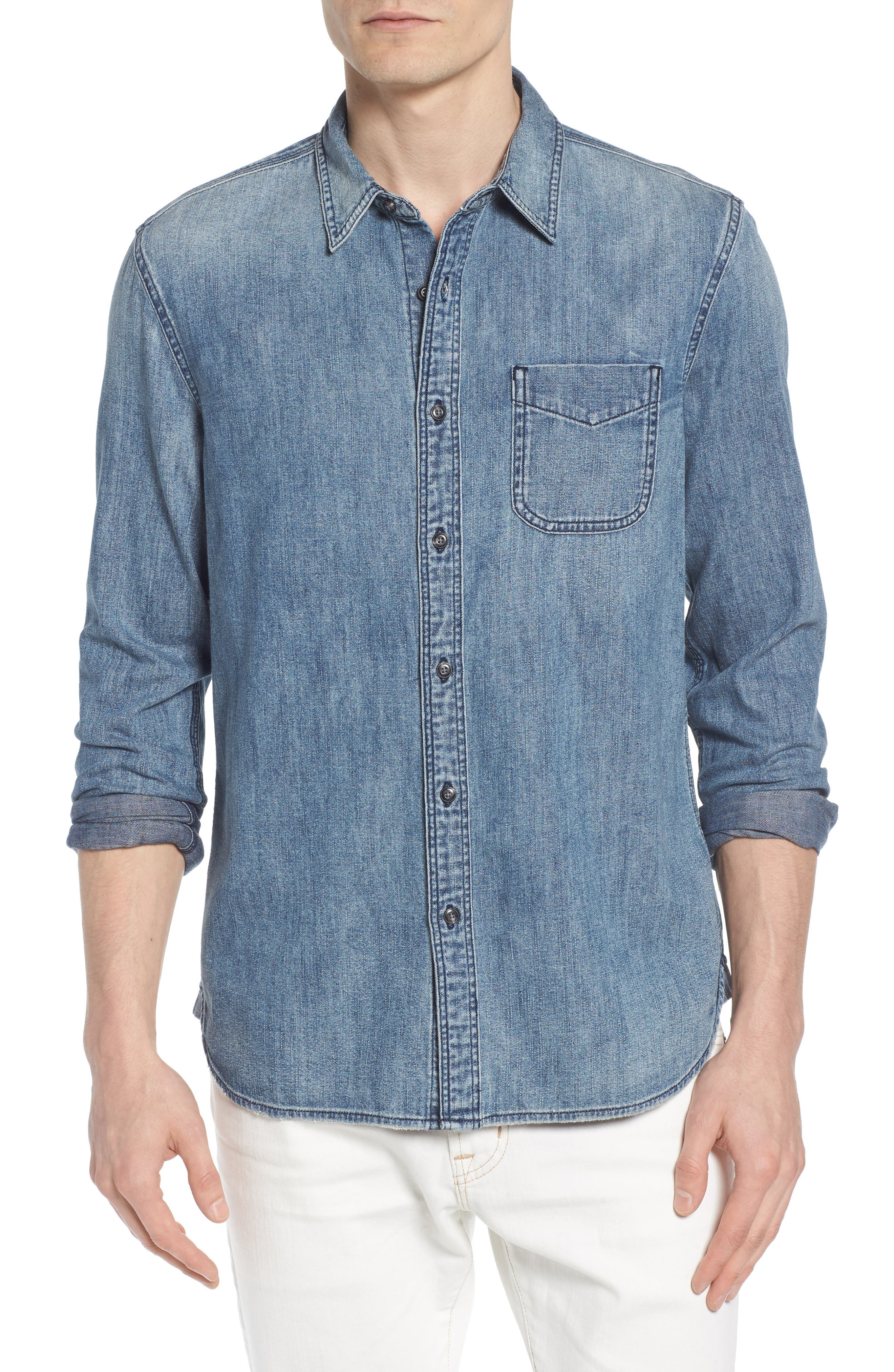 AG Nelson Slim Fit Sport Shirt