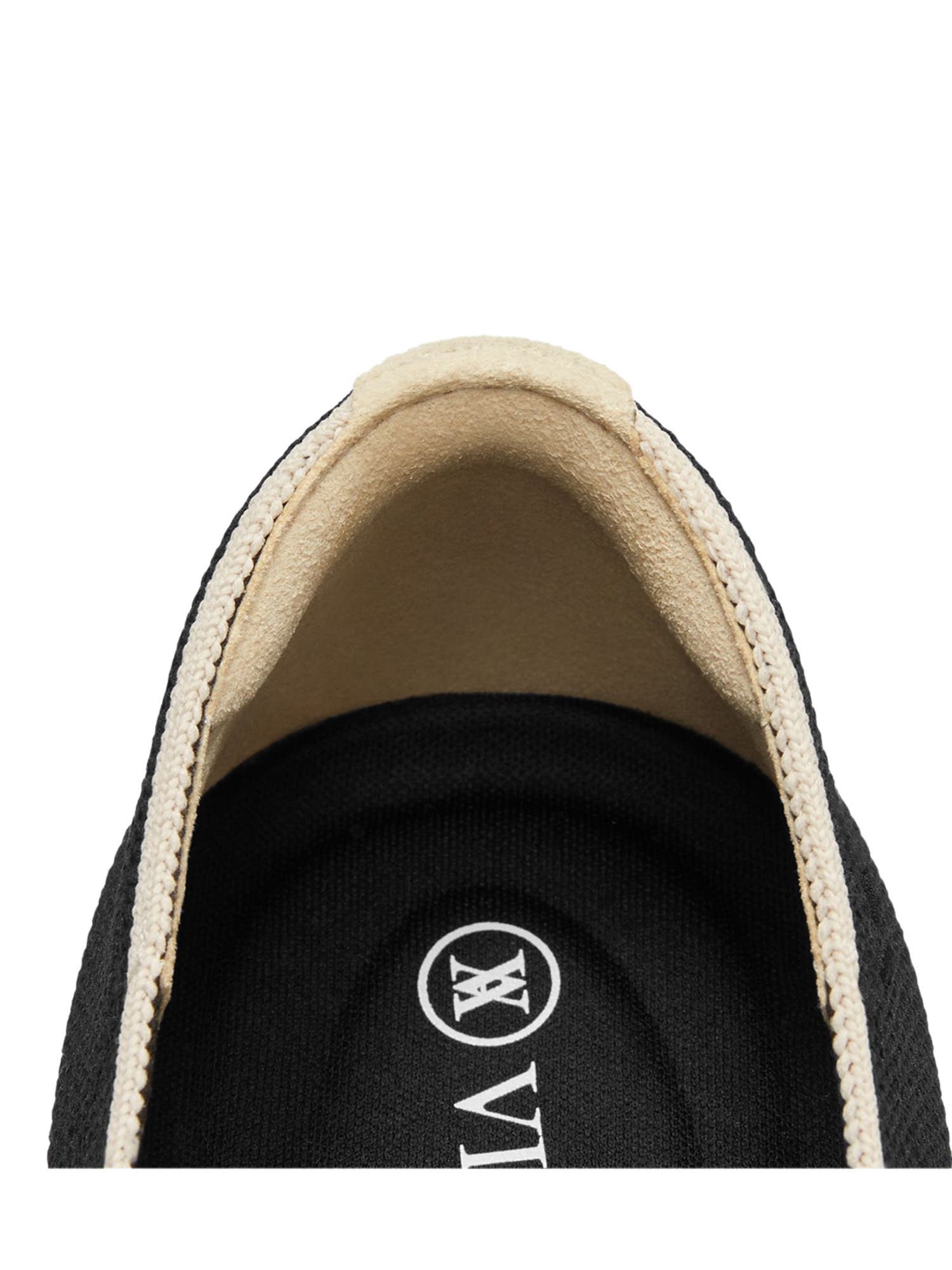 VIVAIA Pointed-Toe Bow Loafers, Alternate, color, Black Cream Ivory