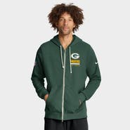 Nike Men's Nike Green Green Bay Packers Sideline Utility Player Performance Full-Zip Hoodie