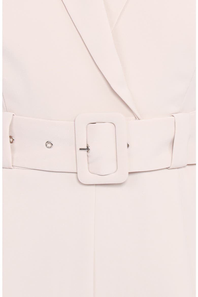 Sienna Belted Sleeveless Wide Leg Jumpsuit, Alternate, color, BEIGE