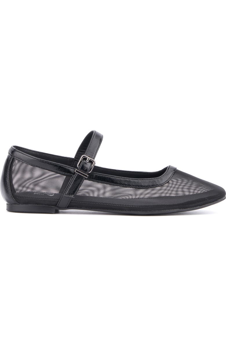 NEW YORK AND COMPANY Page 2 Mary Jane Ballet Flat, Alternate, color, Black