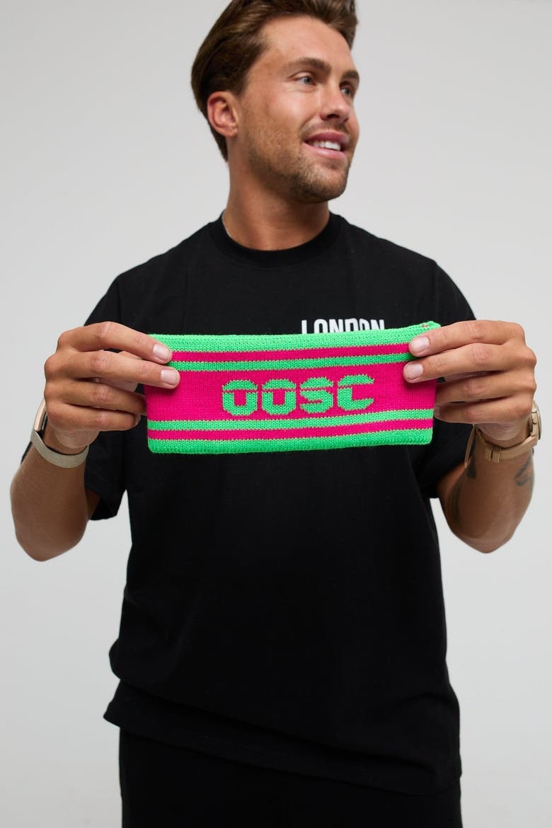 Après Headband - Green and Pink, Alternate, color, Green and Pink