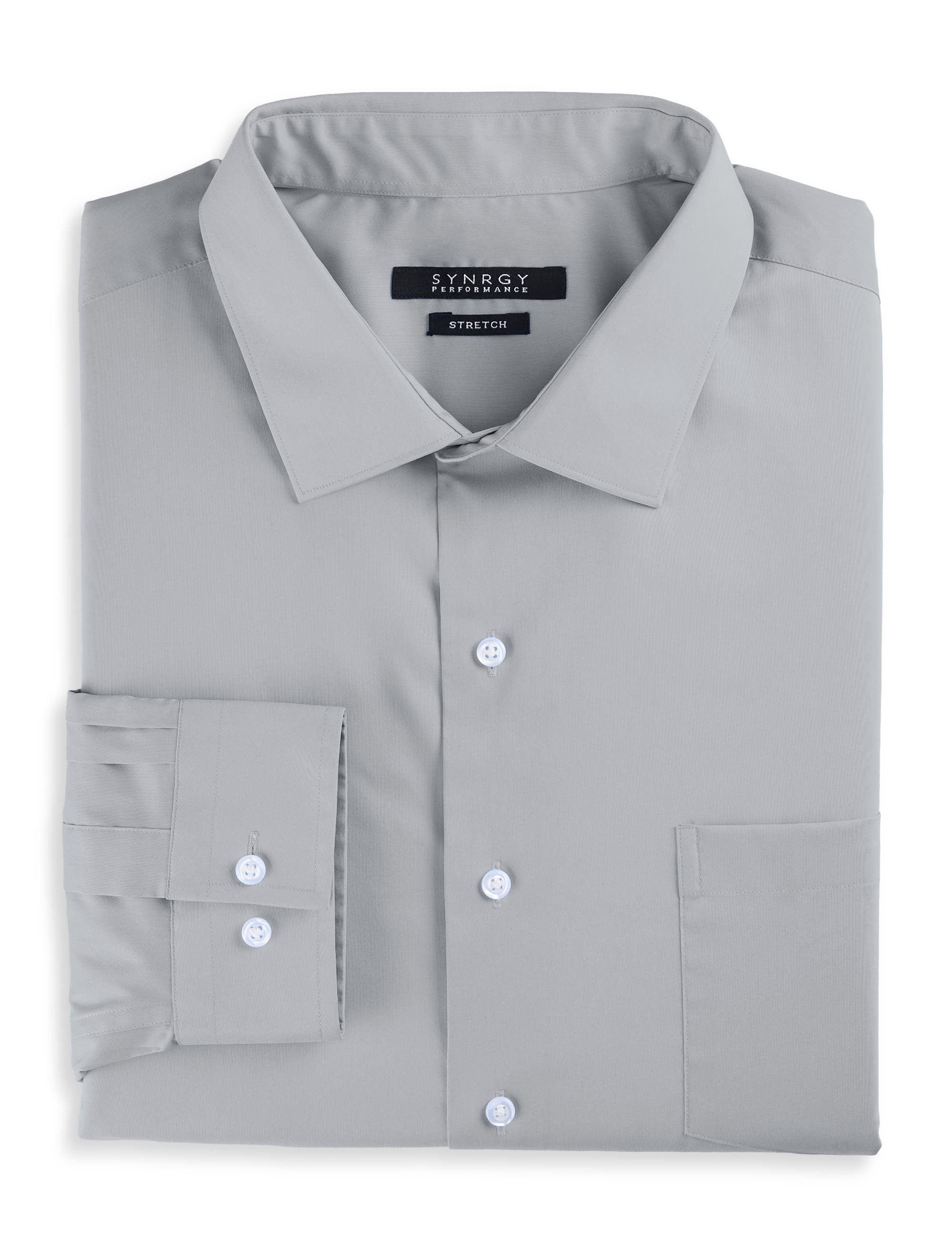 Performance Solid Dress Shirt - image 3