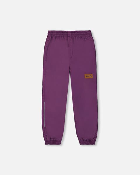 Baby Girl's Splash Pants Purple