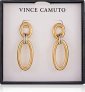 Vince Camuto Chain Link Drop Earrings