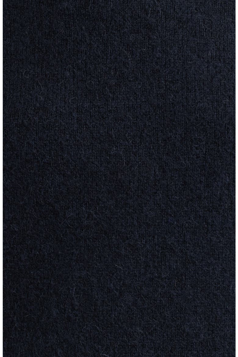 Febisan Alpaca Blend Sweater, Alternate, color, BLK