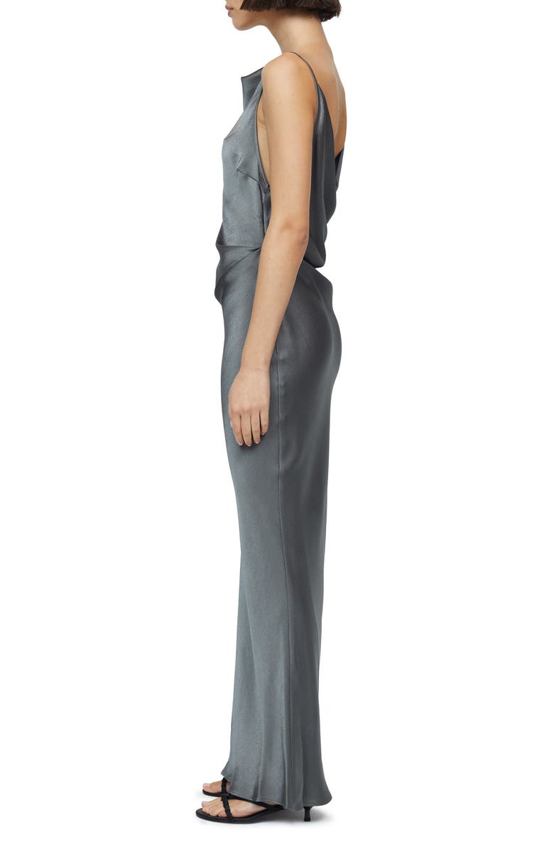 Bec + Bridge Celestial Cowl Neck Satin Maxi Dress, Alternate, color, 