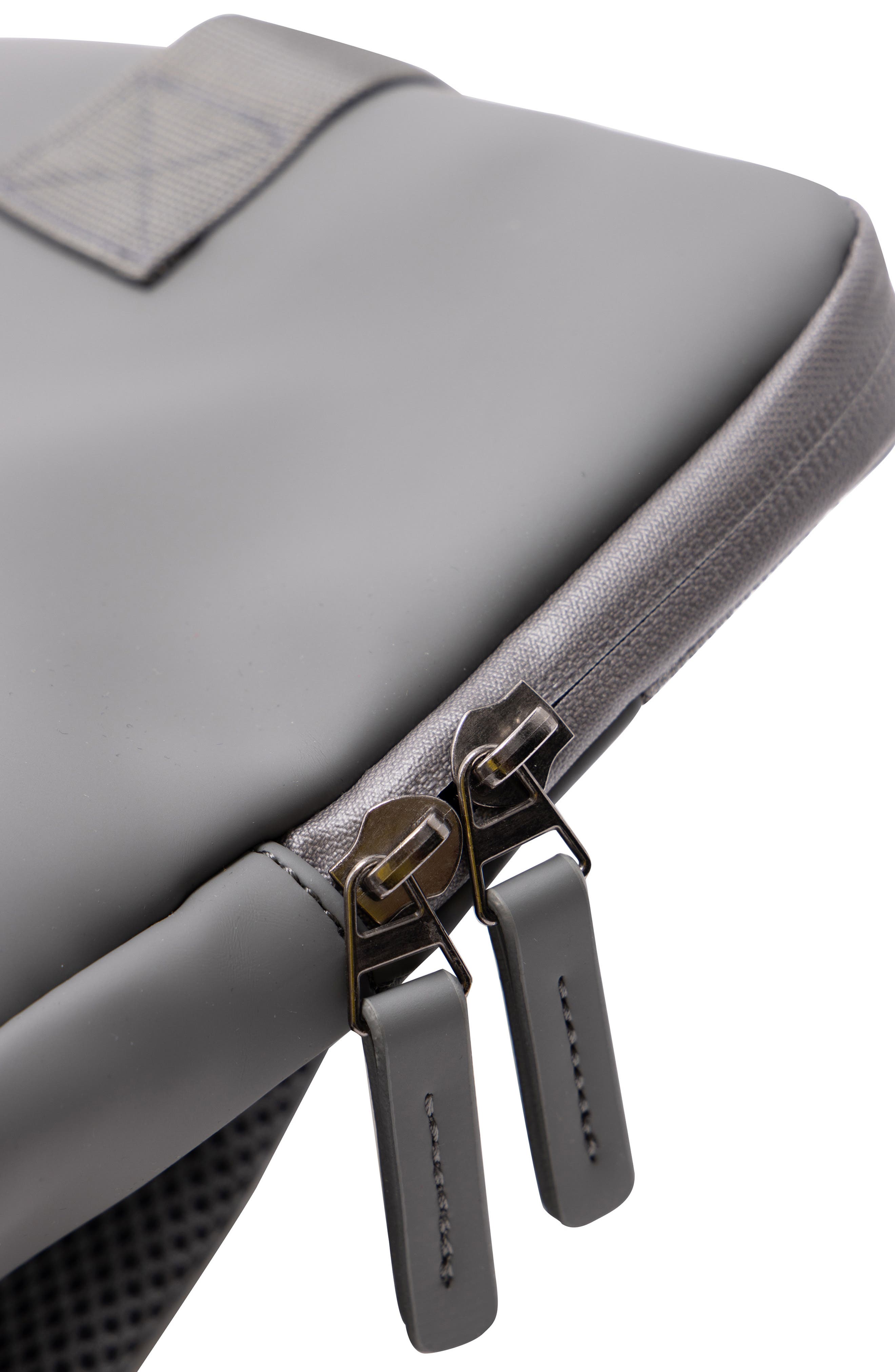 XRAY COMPACT PU LAPTOP BAG, Alternate, color, Charcoal