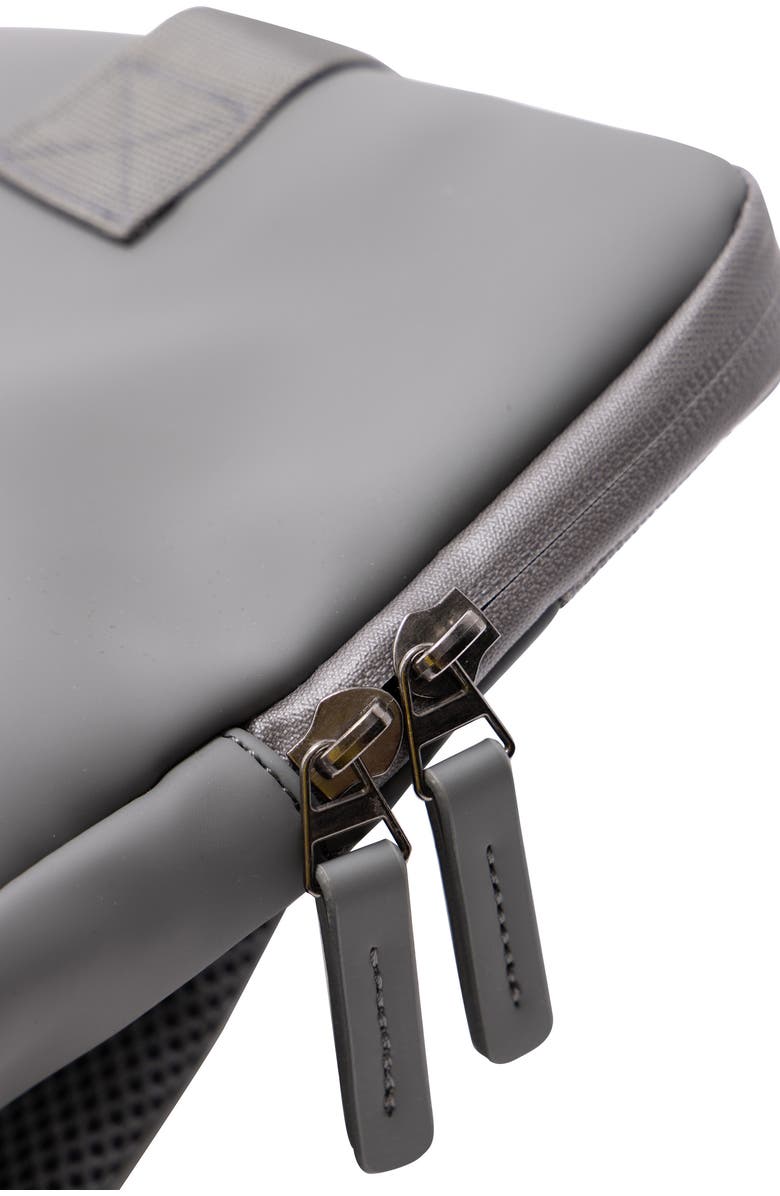 XRAY COMPACT PU LAPTOP BAG, Alternate, color, Charcoal