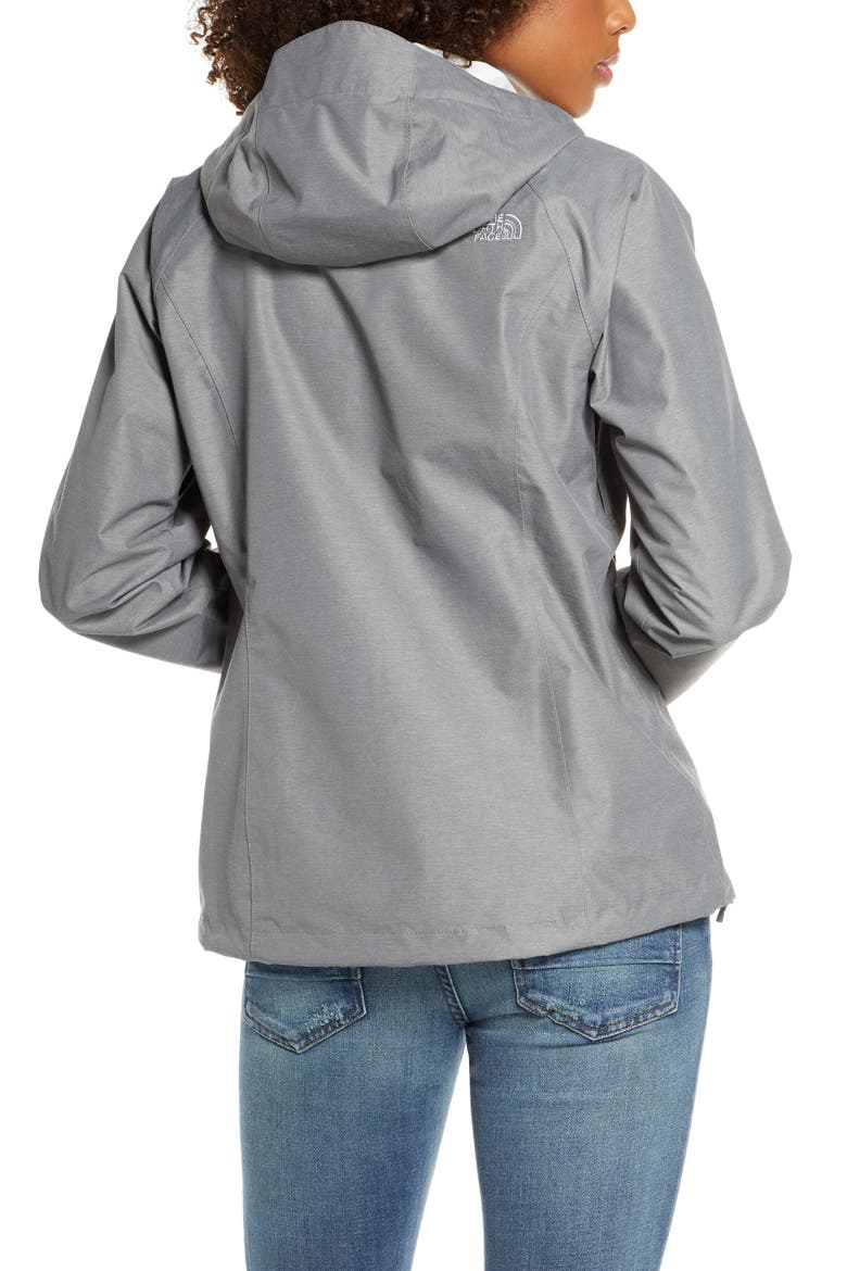 Magnolia Waterproof Rain Jacket, Alternate, color, TNF MEDIUM GREY HEATHER