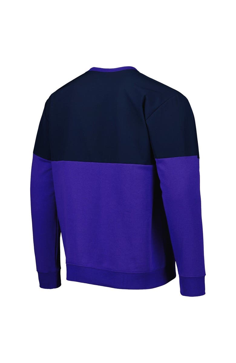 adidas Men's adidas Navy/Purple Argentina National Team Graphic Pullover Sweatshirt, Alternate, color, Navy