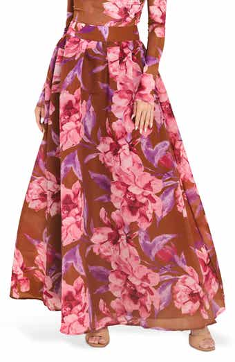 Print Maxi Skirt