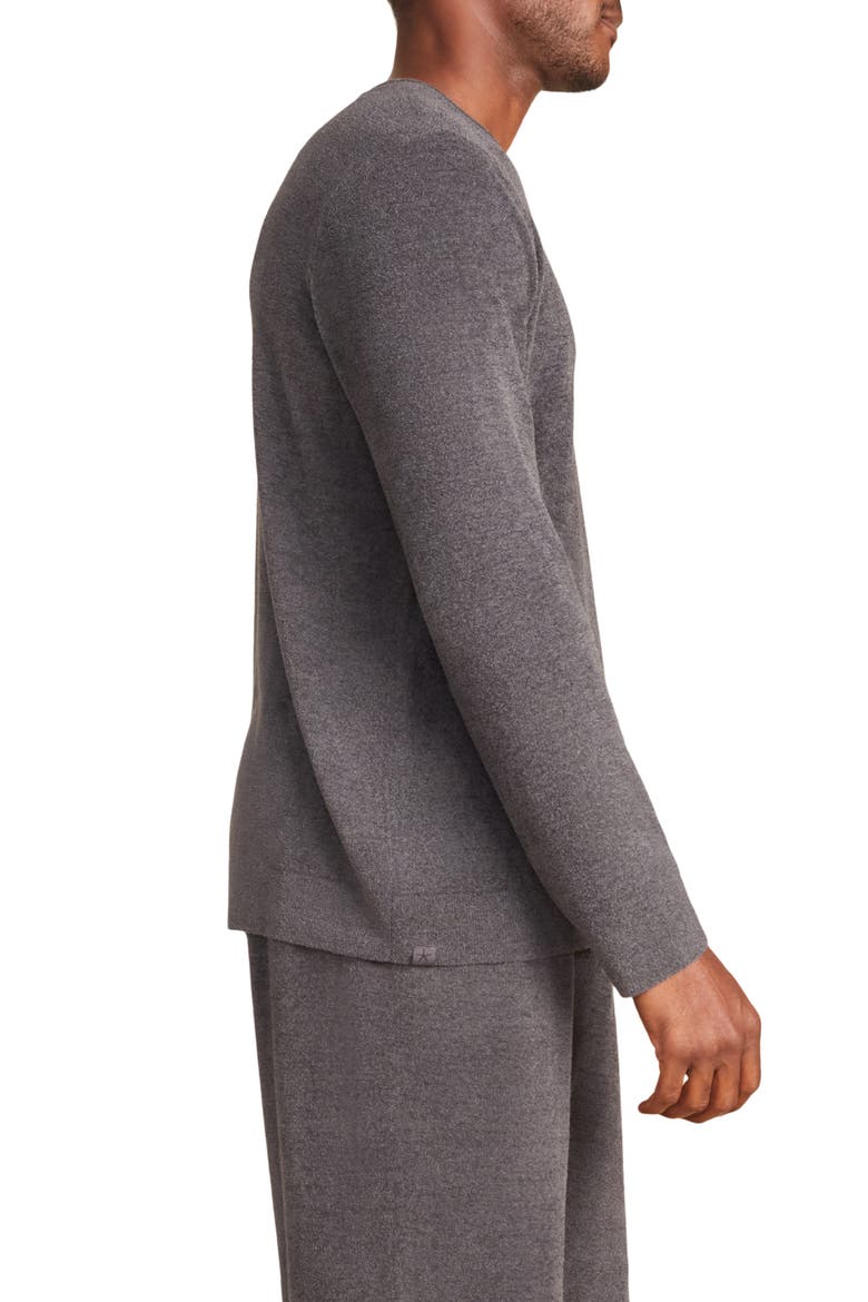CozyChic® Ultra Lite® Crewneck Lounge Top, Alternate, color, CARBON