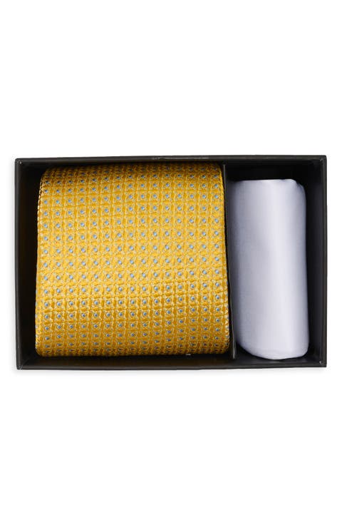 Waldram Silk Blend Tie & Pocket Square Set
