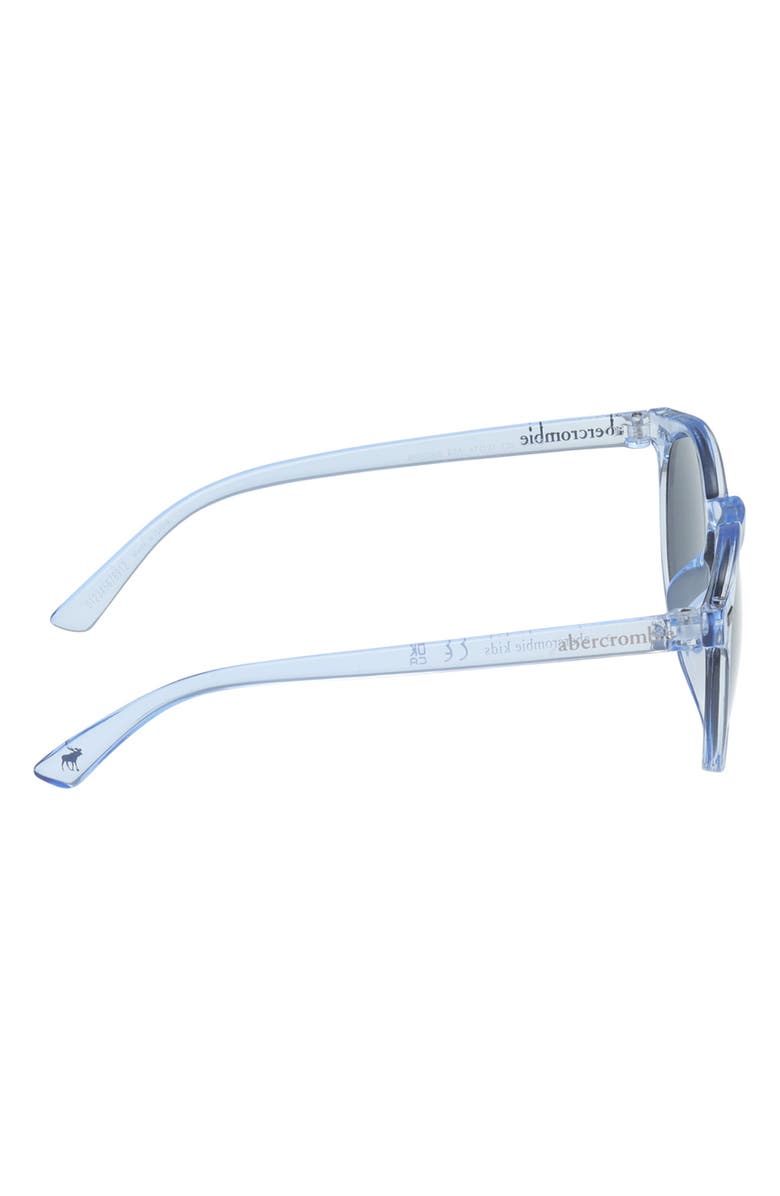 abercrombie kids Kids' Round Sunglasses, Alternate, color, Blue/ Other / Smoke