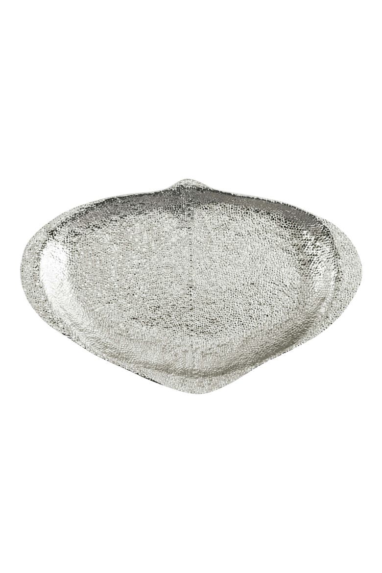 Shagreen Large Tray, Alternate, color, Silver