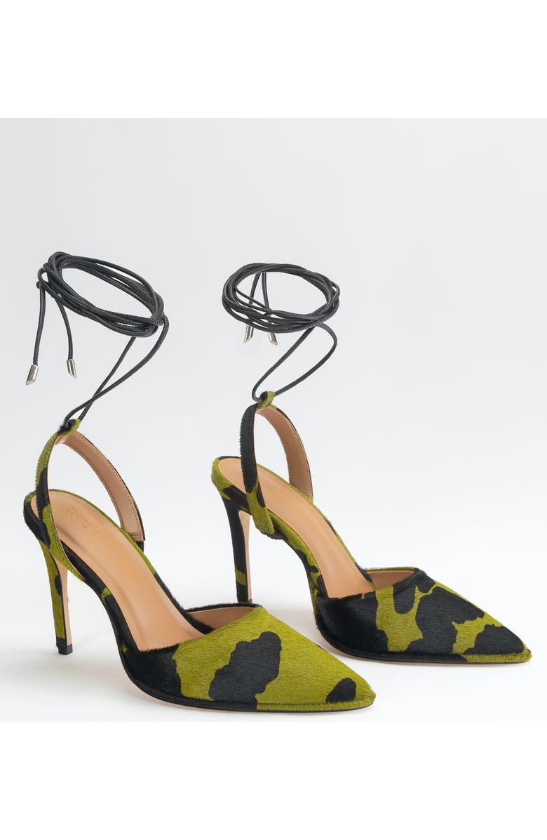 ARCH NYC A-line Lace Up, Alternate, color, Dark Green