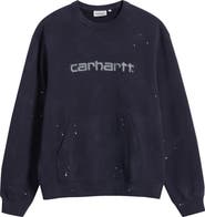 Carhartt Work In Progress Painter Logo Sweatshirt