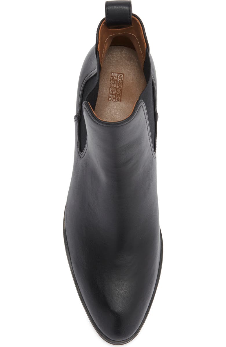 NORDSTROM RACK Callie Chelsea Boot, Alternate, color, Black