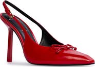 BLACK SUEDE STUDIO Vie Slingback Pointed Toe Pump